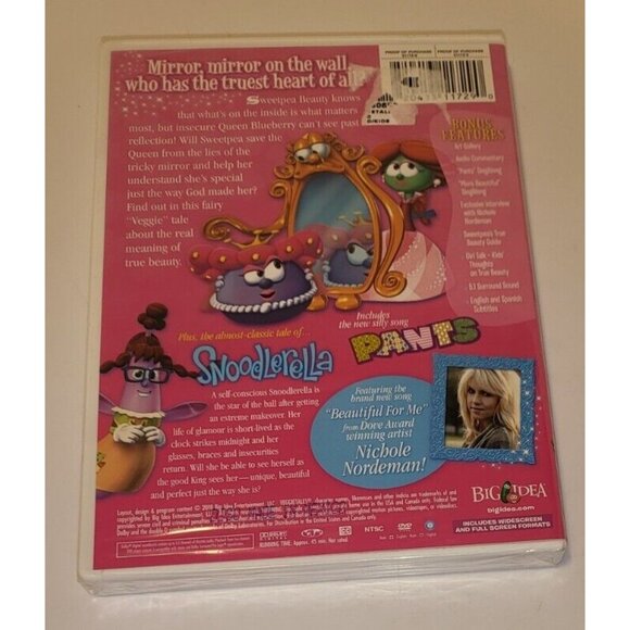 VEGGIETALES SWEETPEA BEAUTY A GIRL AFTER GOD'S OWN HEART DVD 2010 SEALED - Picture 6 of 8